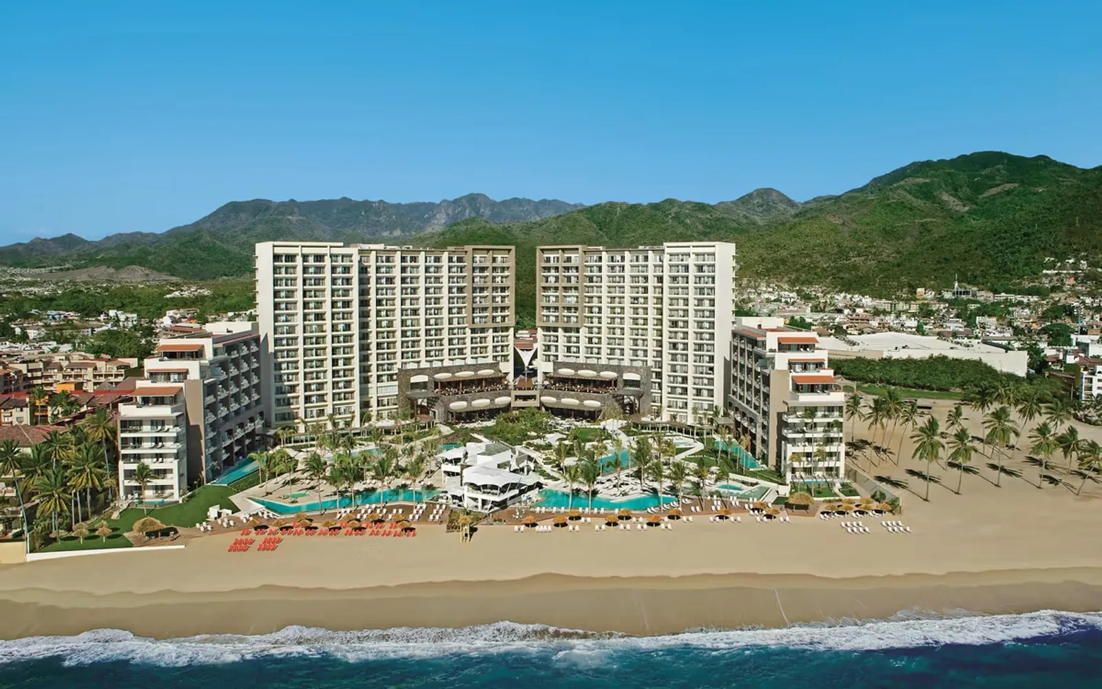 Dreams Vallarta Bay Resort & Spa in Puerto Vallarta, property overview.