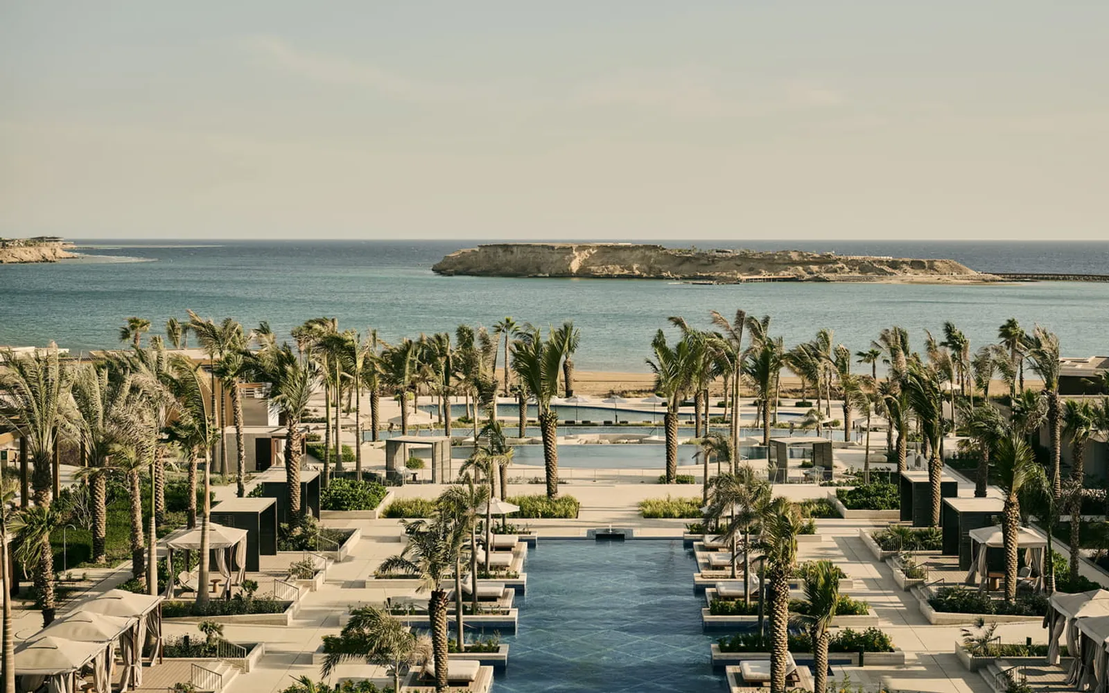 Four Seasons Resort and Residences AMAALA at Triple Bay, official Four Seasons photography for the accommodation section.