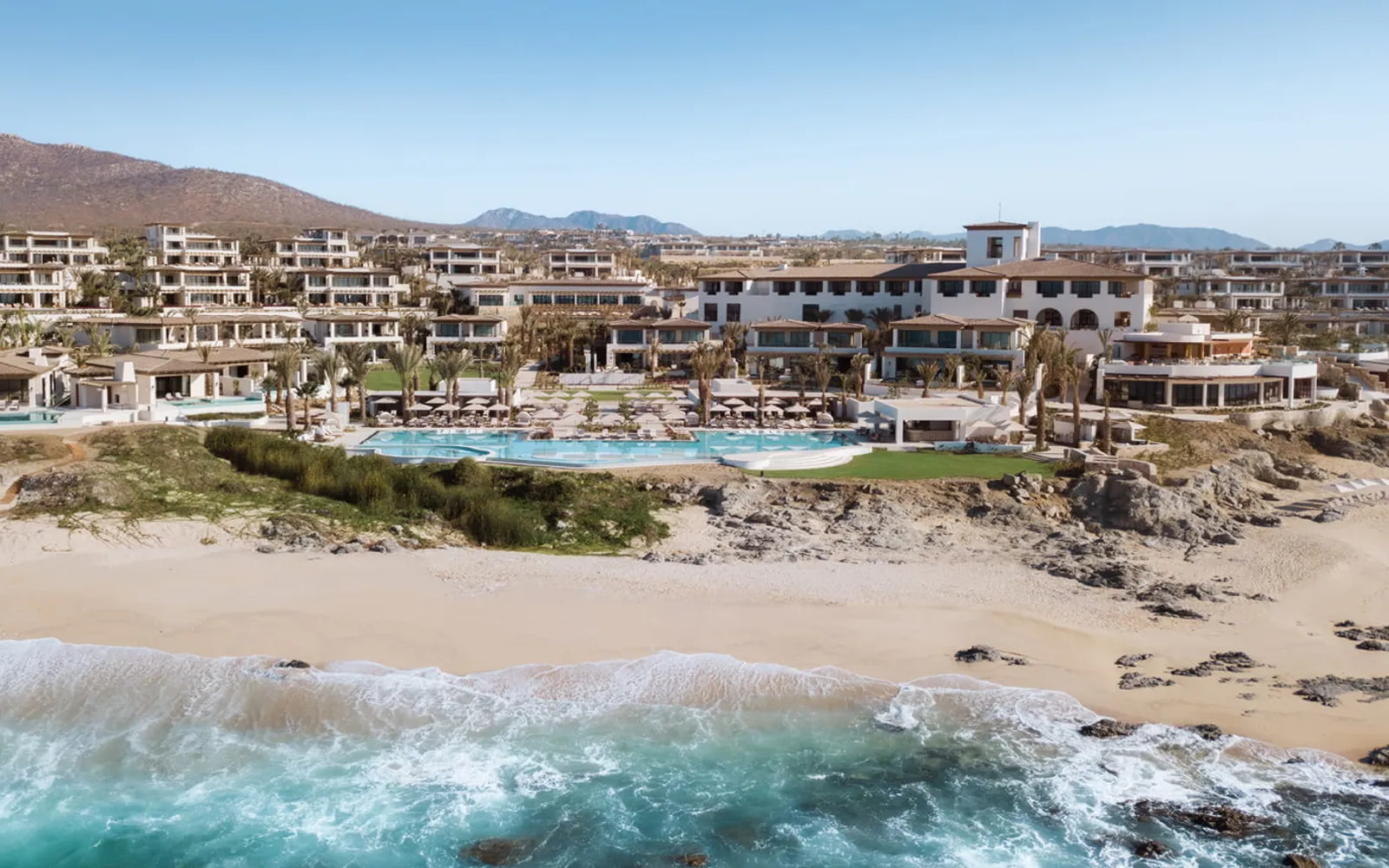 Four Seasons Resort Cabo Del Sol, official Four Seasons photography for the hero section.