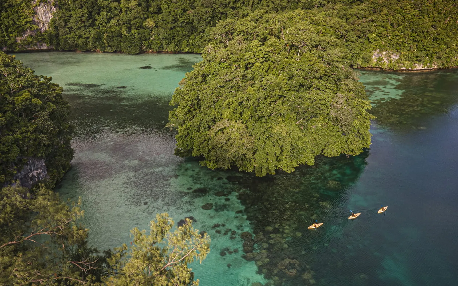 Four Seasons Explorer, Palau, official Four Seasons photography for the accommodation section.