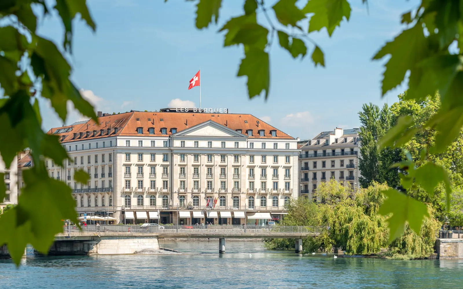 Four Seasons Hotel des Bergues Geneva, official Four Seasons photography for the hero section.