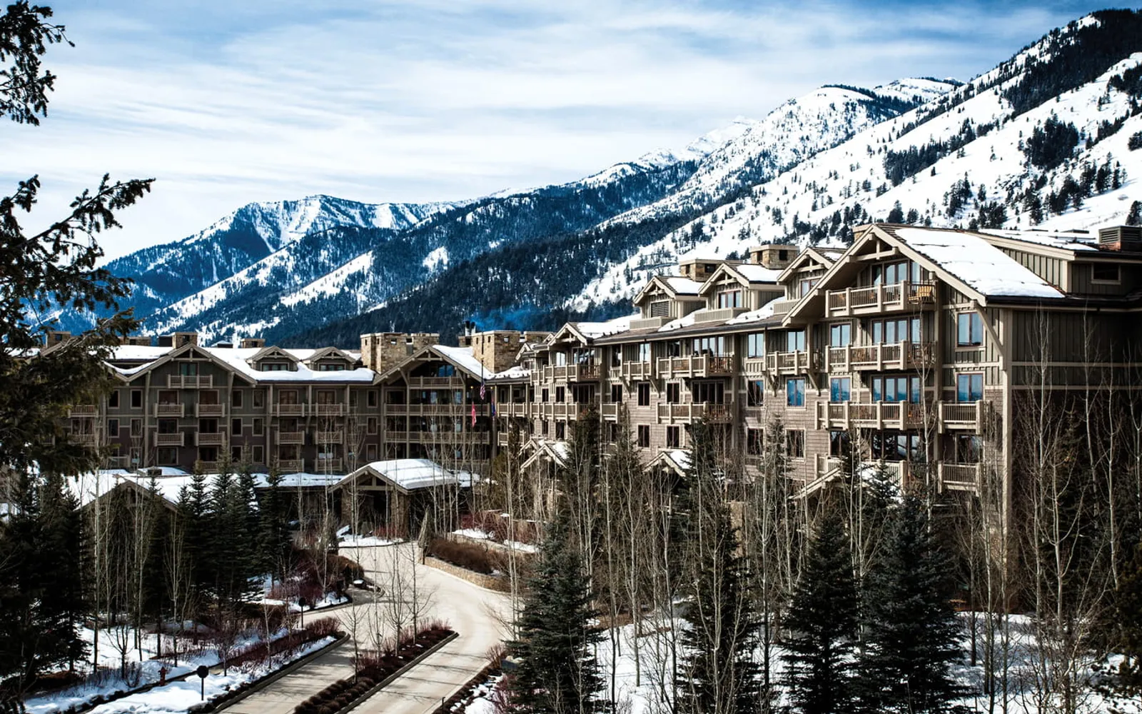 Four Seasons Resort and Residences Jackson Hole, official Four Seasons photography for the hero section.