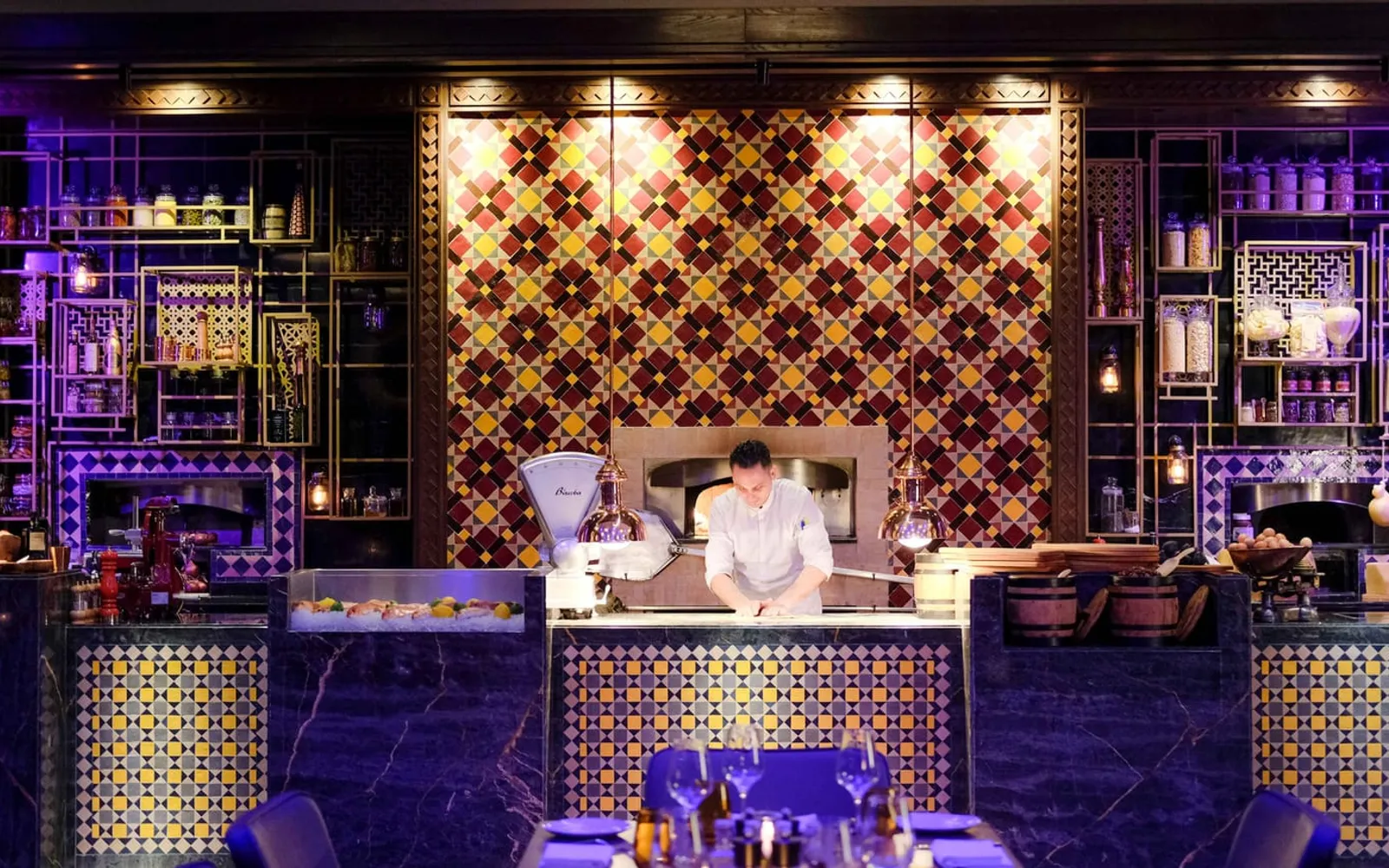 Four Seasons Resort Marrakech, official Four Seasons photography for the dining section.
