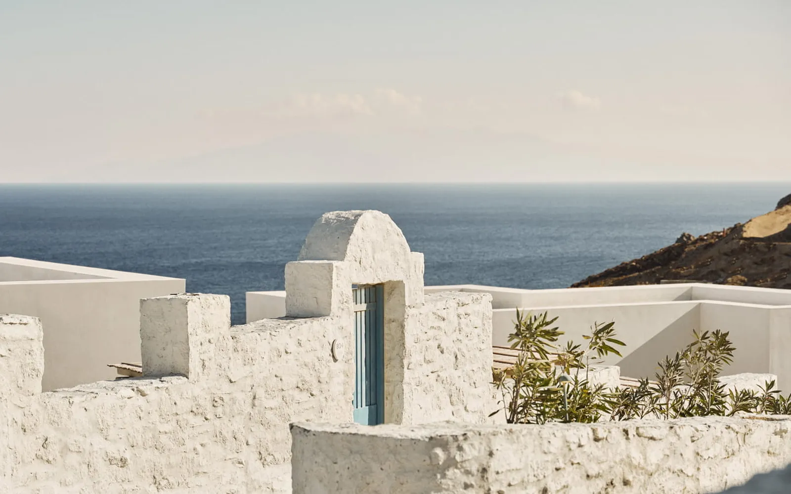 Four Seasons Hotel Mykonos, official Four Seasons photography for the hero section.