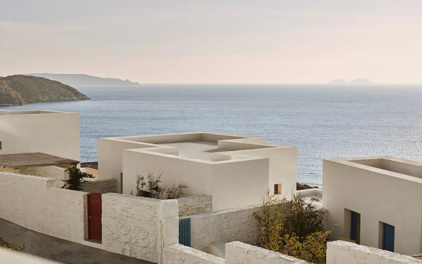 Four Seasons Hotel Mykonos, official Four Seasons photography for the accommodation section.