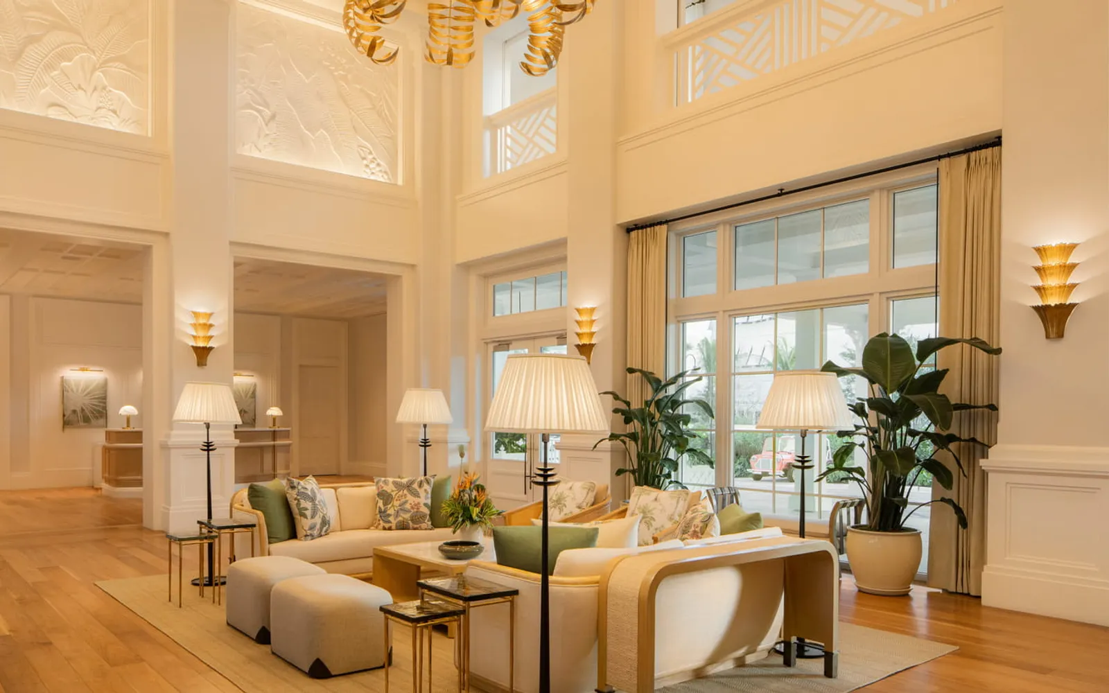 Pool terrace at Naples Beach Club