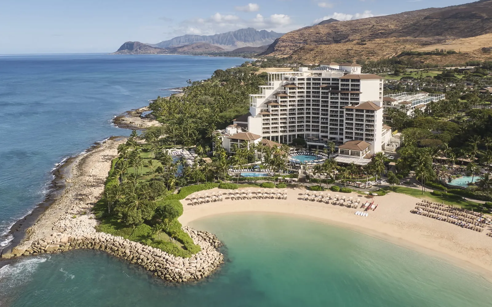 Four Seasons Resort O‘ahu at Ko Olina, official Four Seasons photography for the hero section.
