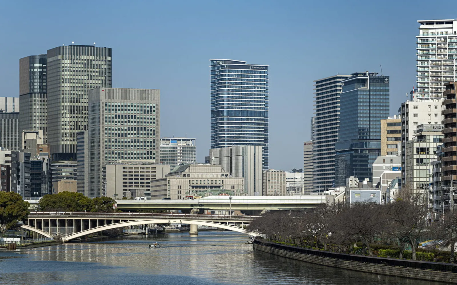 Four Seasons Hotel Osaka, official Four Seasons photography for the hero section.