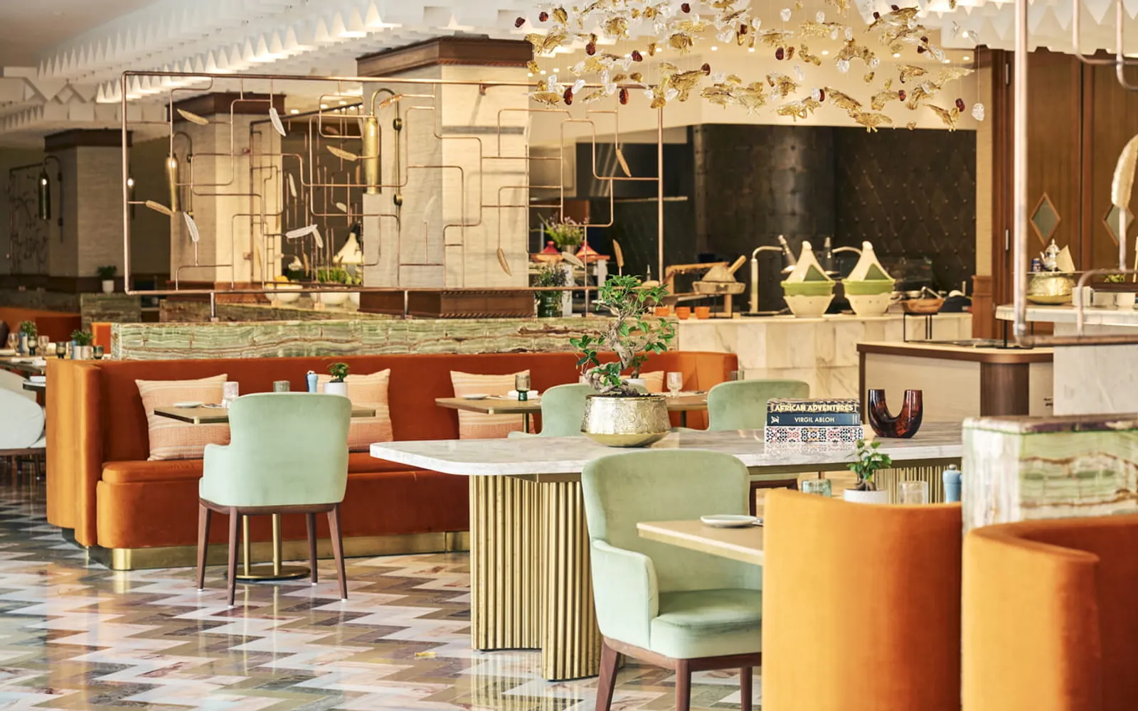 Four Seasons Hotel Rabat, official Four Seasons photography for the dining section.