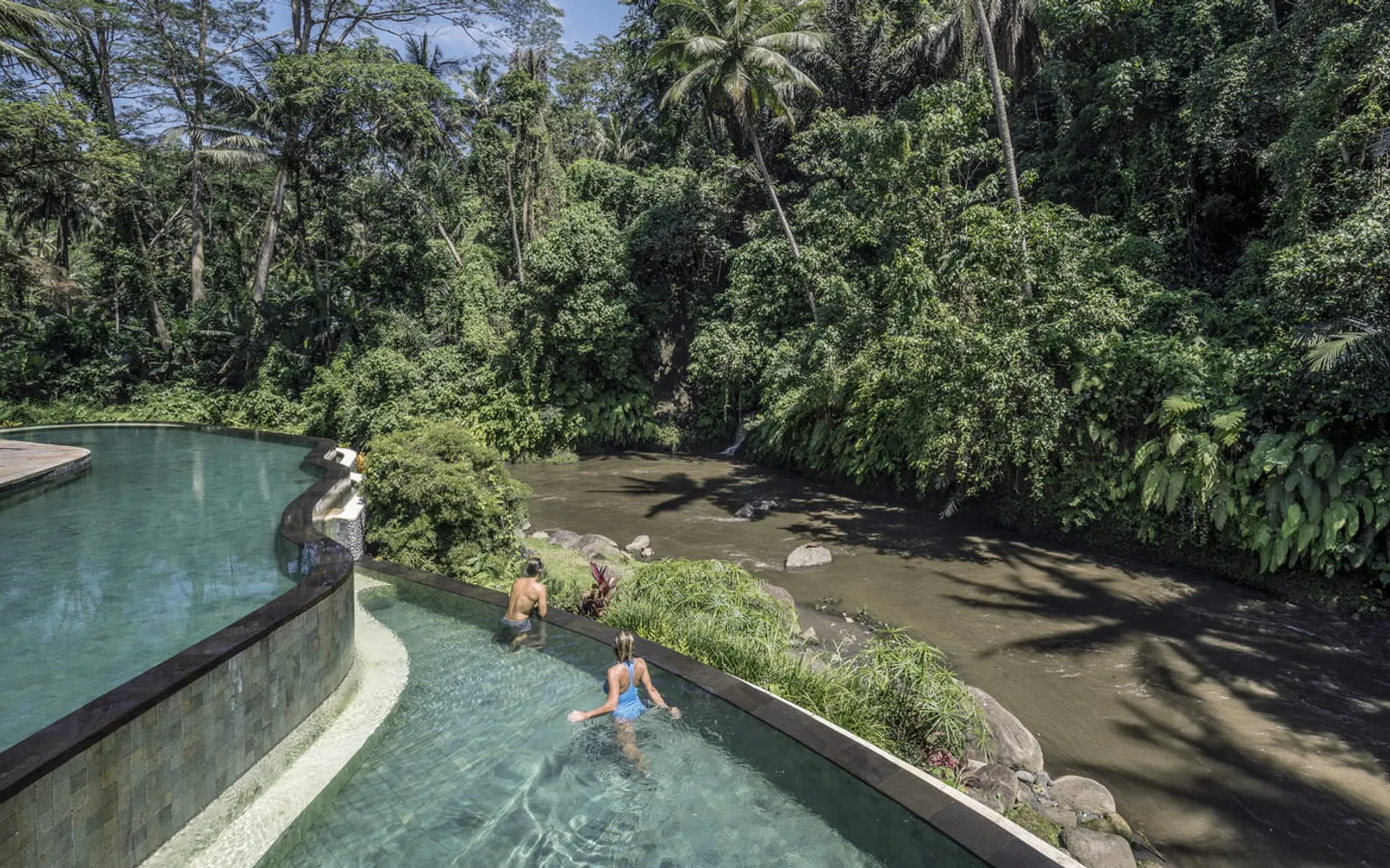 Four Seasons Resort Bali at Sayan, official Four Seasons photography for the dining section.
