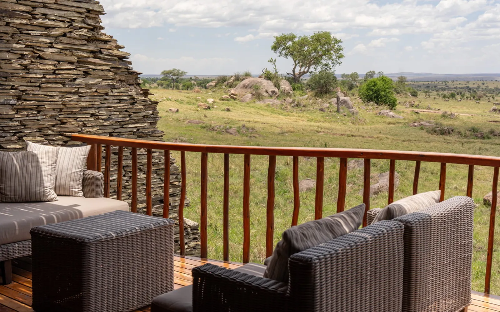 Four Seasons Safari Lodge Serengeti Tanzania, official Four Seasons photography for the dining section.
