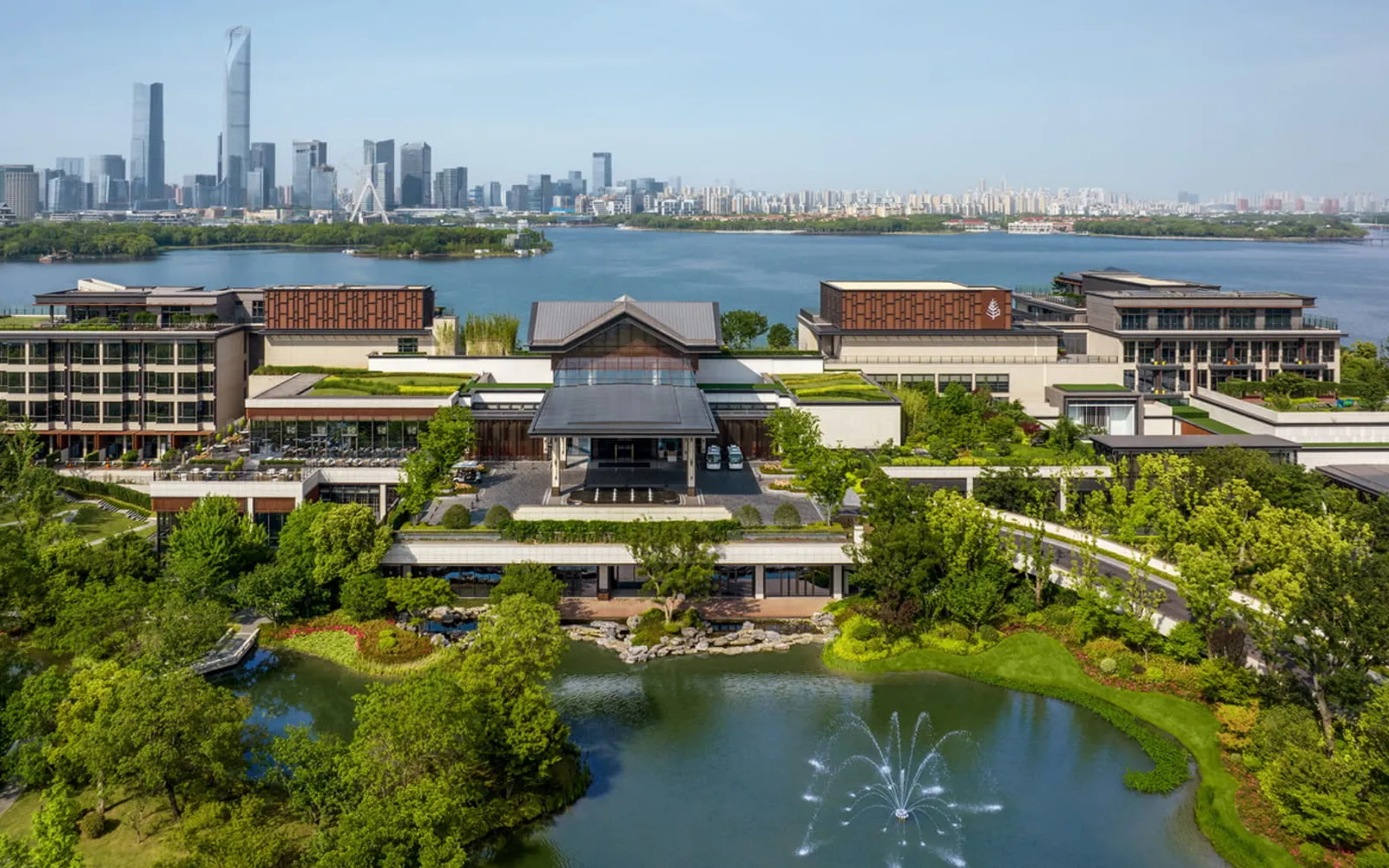 Four Seasons Hotel Suzhou, official Four Seasons photography for the hero section.
