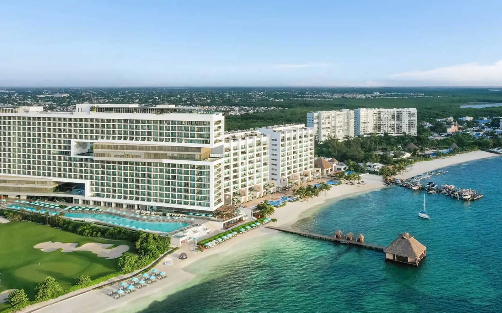 Hyatt Vivid Cancun in Puerta del Mar, Cancun, property overview.