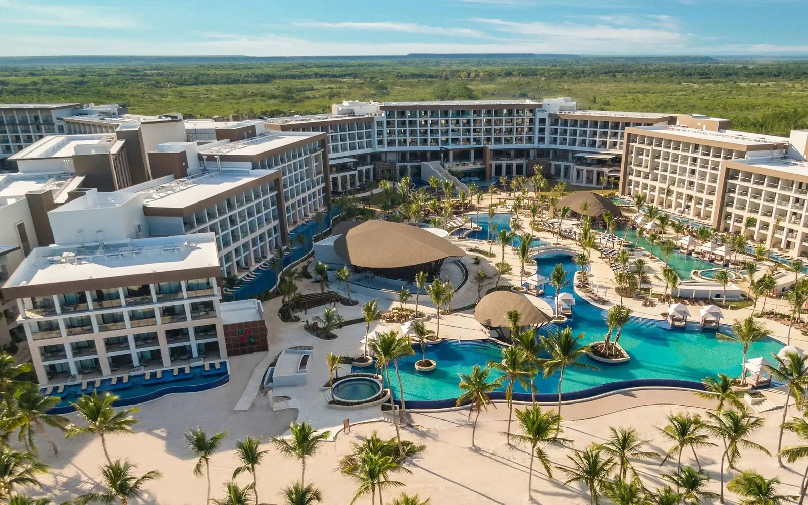 Hyatt Ziva Cap Cana in Cap Cana, Punta Cana, resort detail.