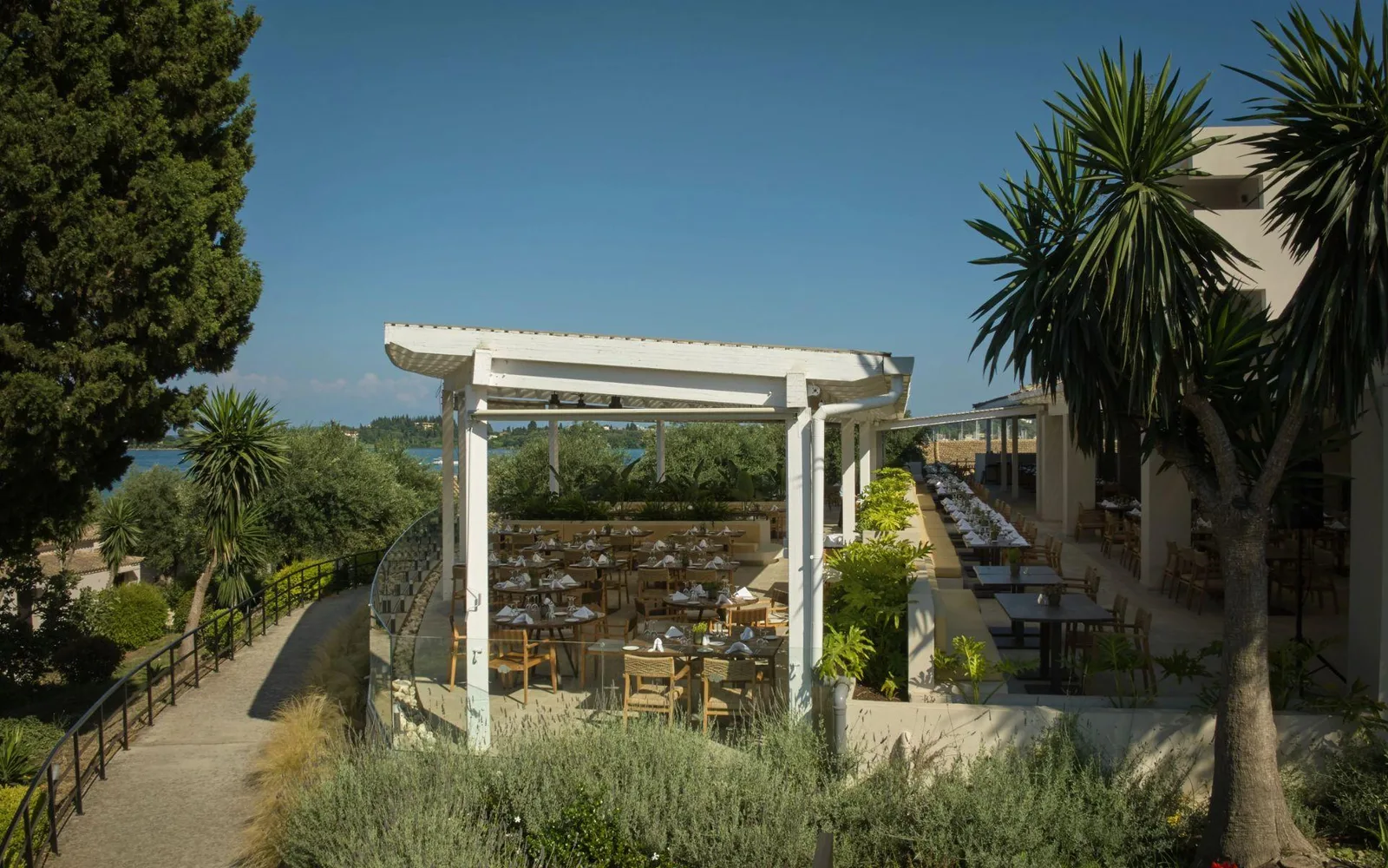 Hyatt Ziva Corfu in Corfu, resort detail.