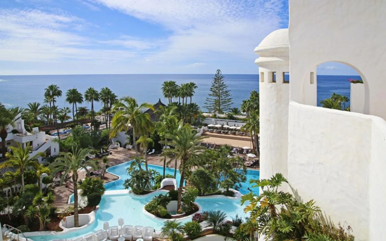 Hyatt Ziva Jardín Tropical Tenerife in Costa Adeje, Tenerife, resort detail.