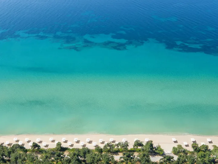 Beach at Ikos Oceania, Halkidiki