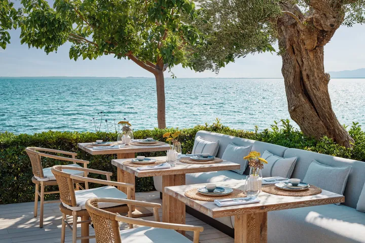 Ouzo restaurant at Ikos Olivia, Halkidiki