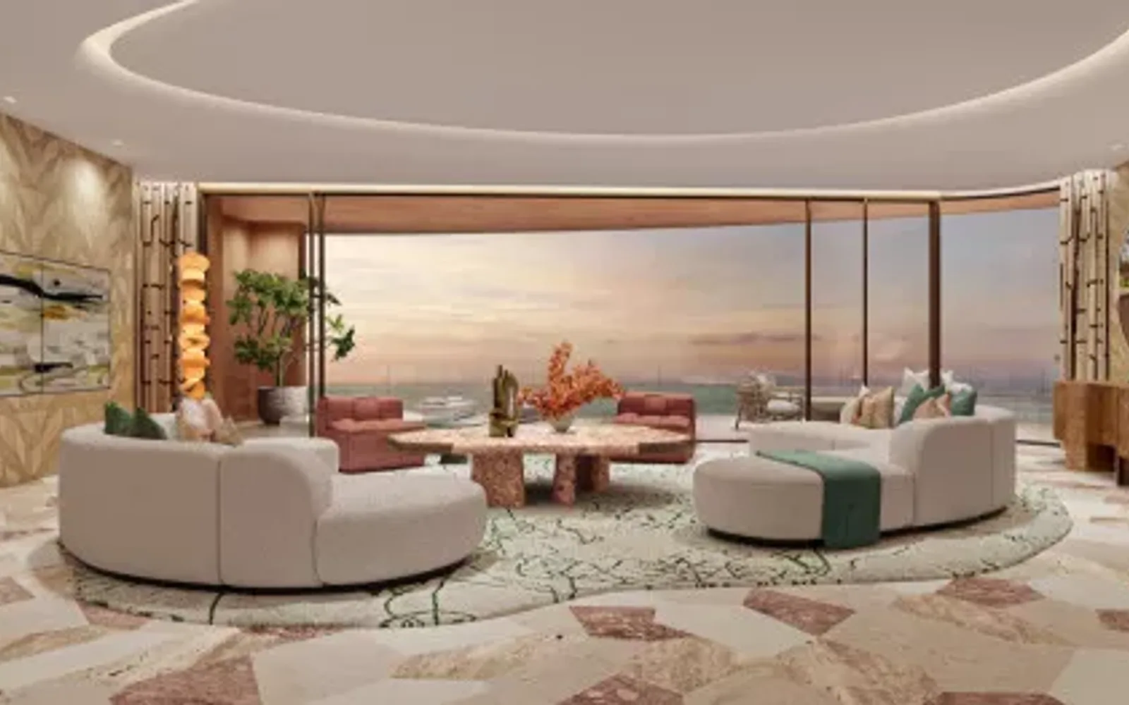 Jumeirah Asora Bay 4Bedroom-Lounge