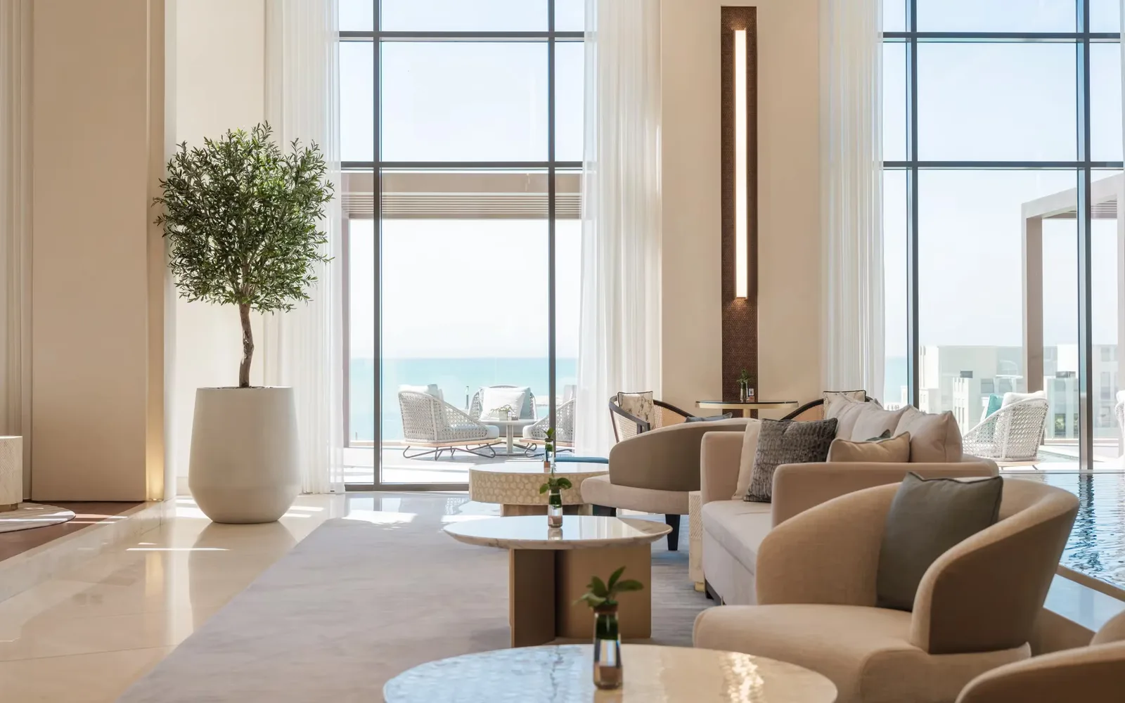 Jumeirah Gulf of Bahrain in Zallaq, Bahrain.