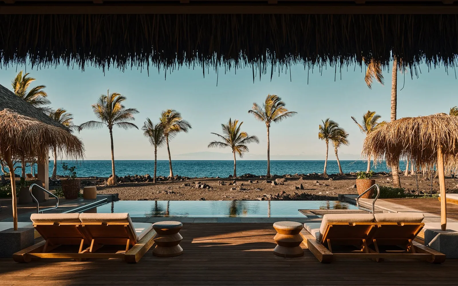 Kona Village, A Rosewood Resort in Kailua-Kona, Hawaii, USA.