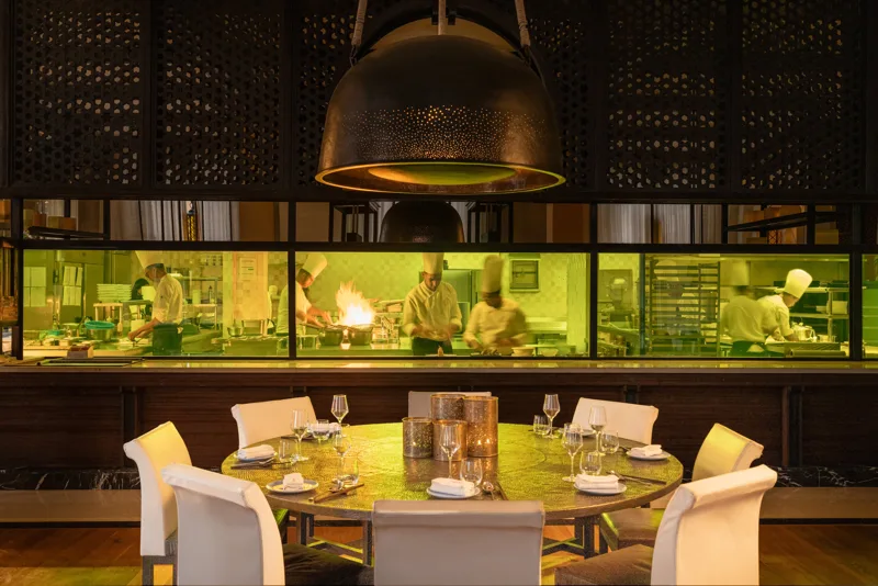 Ling Ling restaurant at Mandarin Oriental, Marrakech
