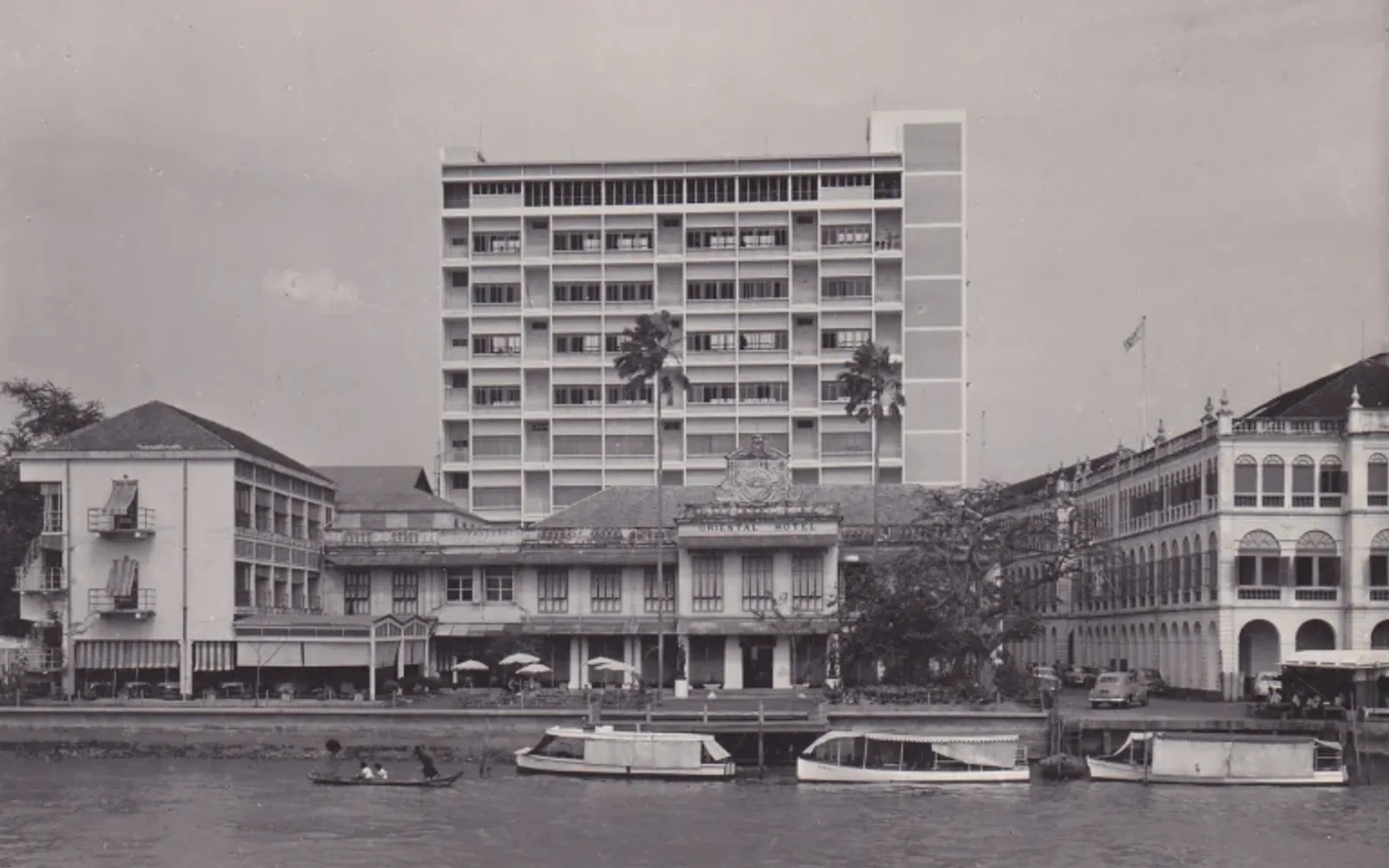 Exterior of The Oriental building.