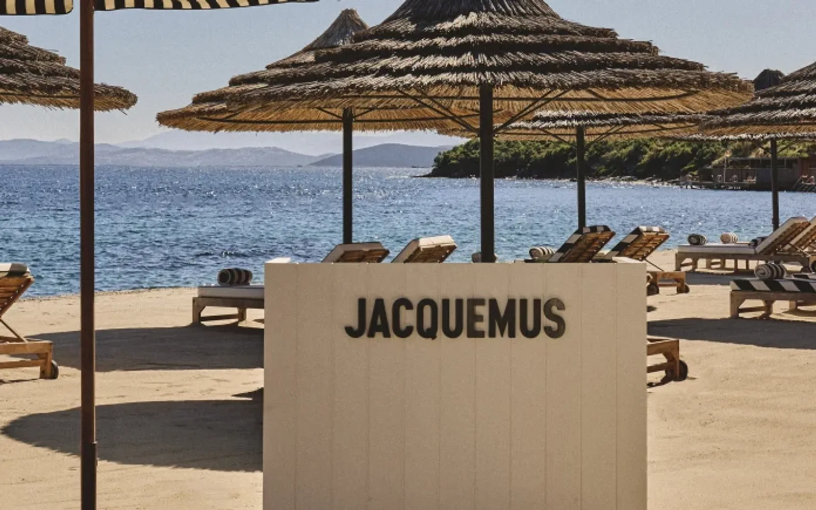 Jacquemus beach takeover at Mandarin Oriental, Bodrum.