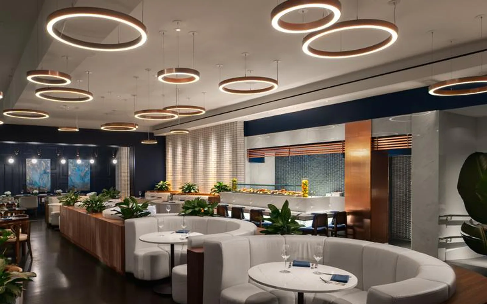 interior view of the restaurant