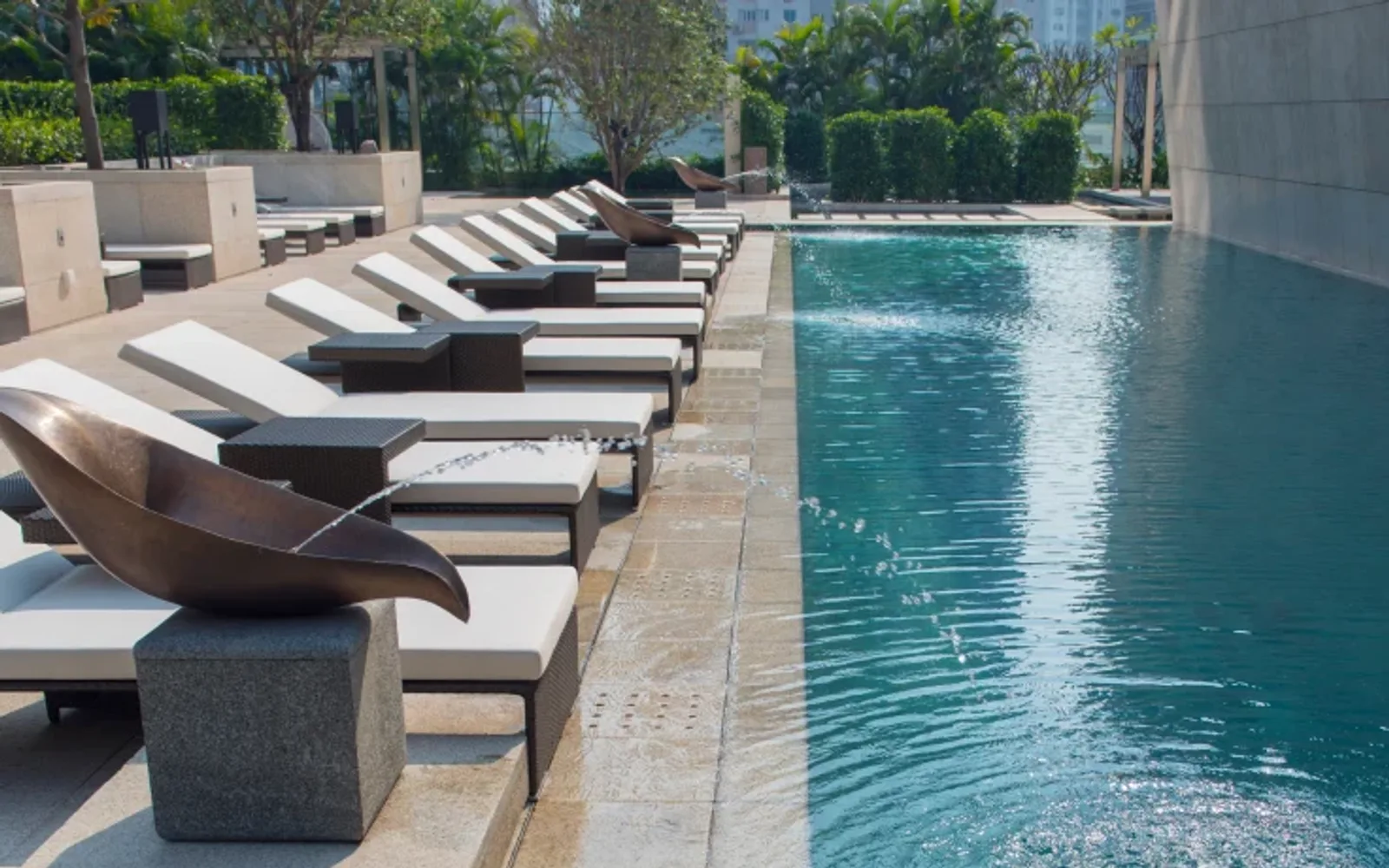 Pool at Mandarin Oriental, Guangzhou