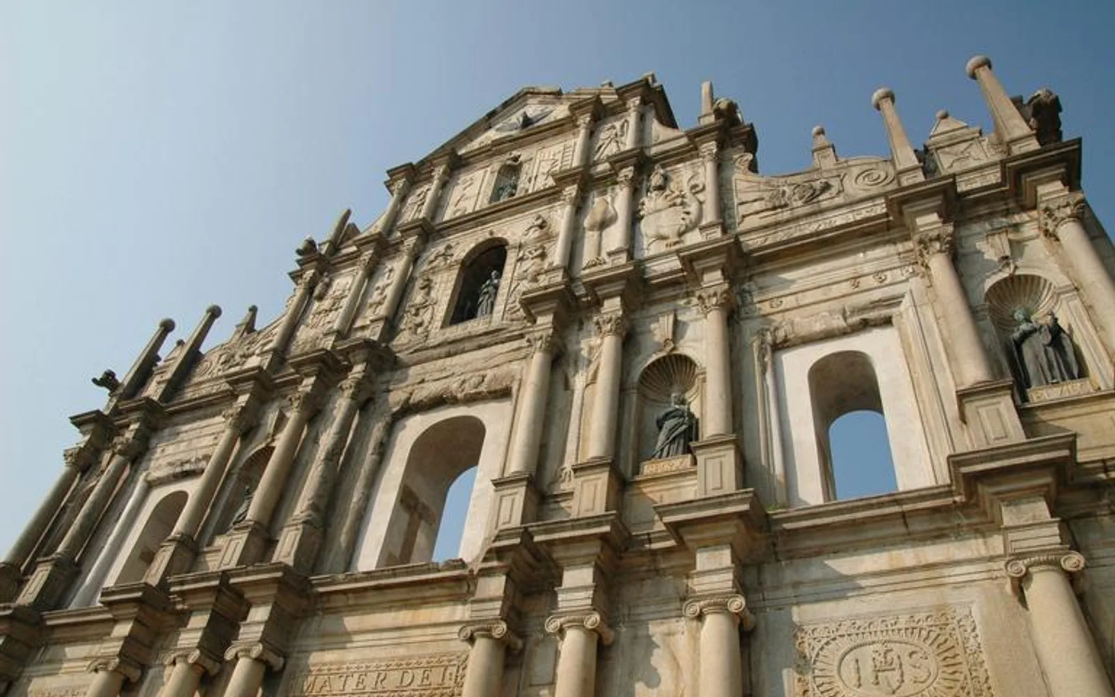 ruin of st paul in macau