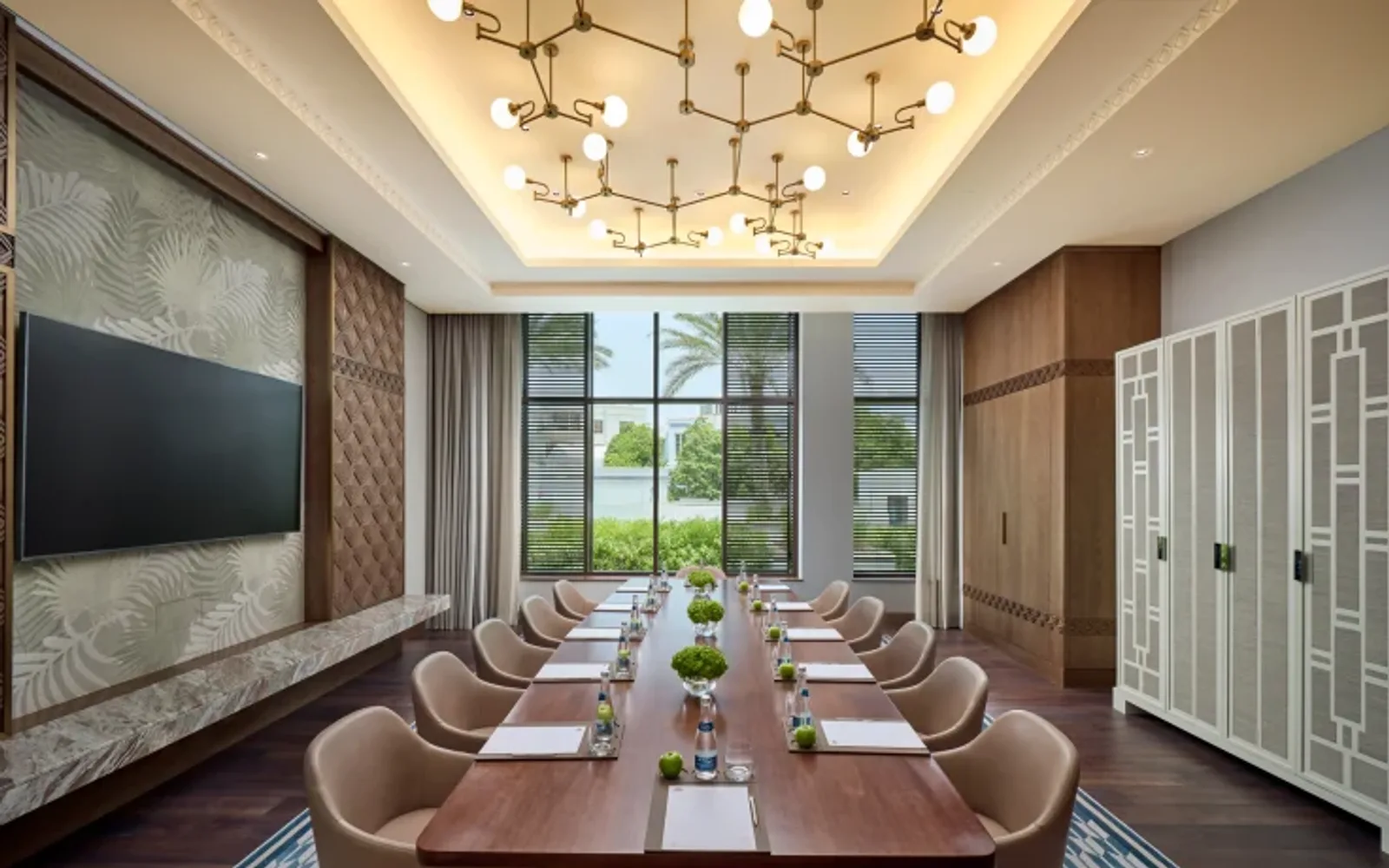 Meeting room at Mandarin Oriental, Muscat.