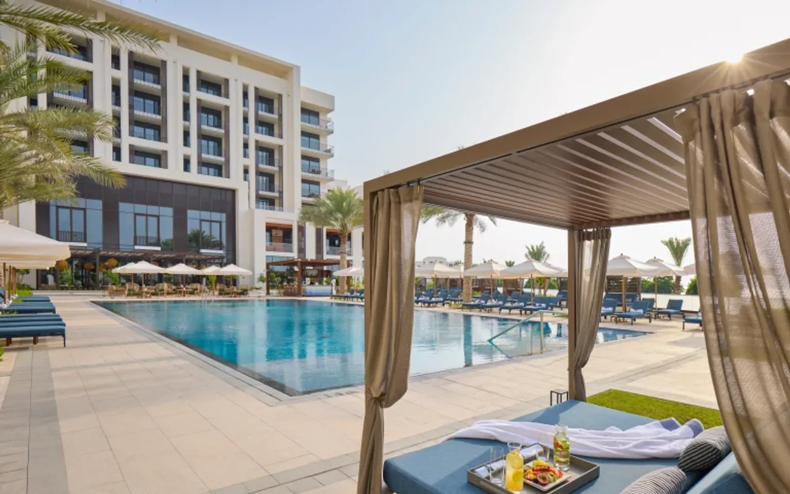 pool at mandarin oriental, muscat