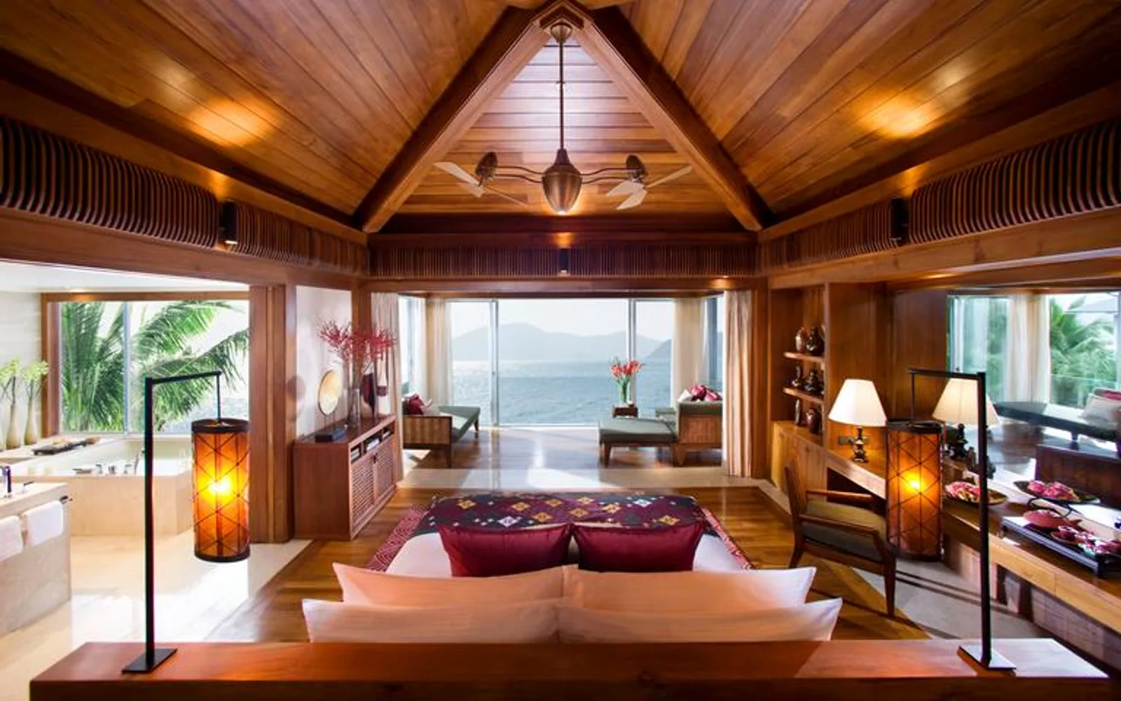 ocean view pool villa