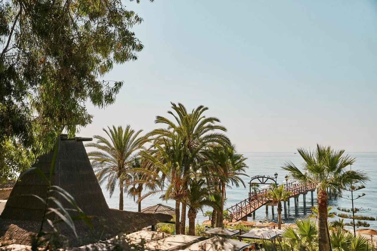 Marbella Club beside the Mediterranean