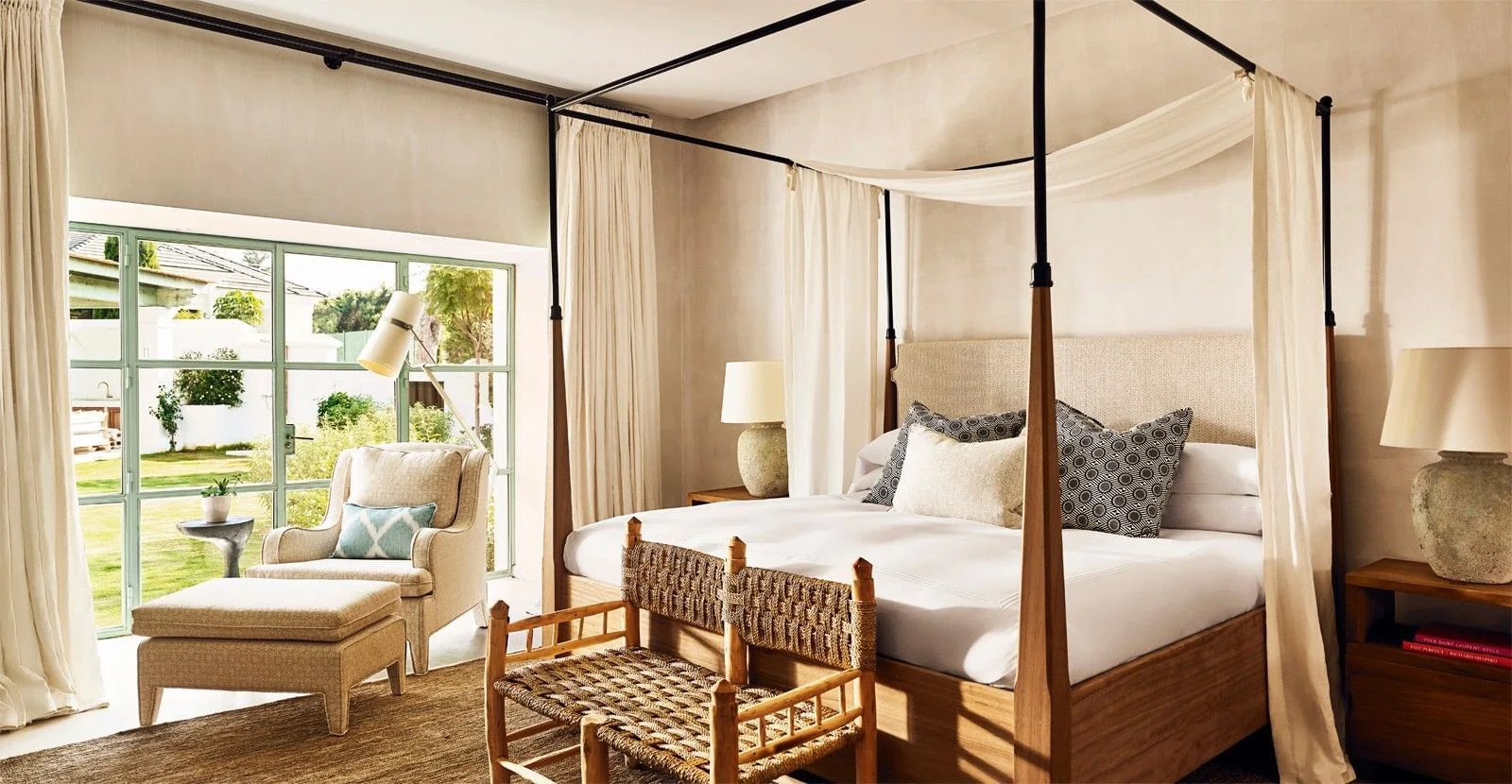 Villa bedroom at Marbella Club