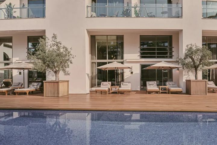 Laguna accommodation terraces beside the pool at Maxx Royal Belek Golf Resort