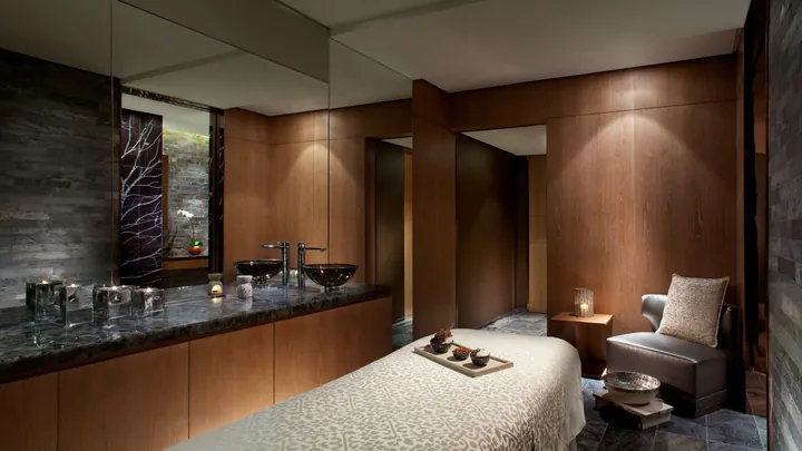 Spa treatment room at Park Hyatt Abu Dhabi Hotel and Villas