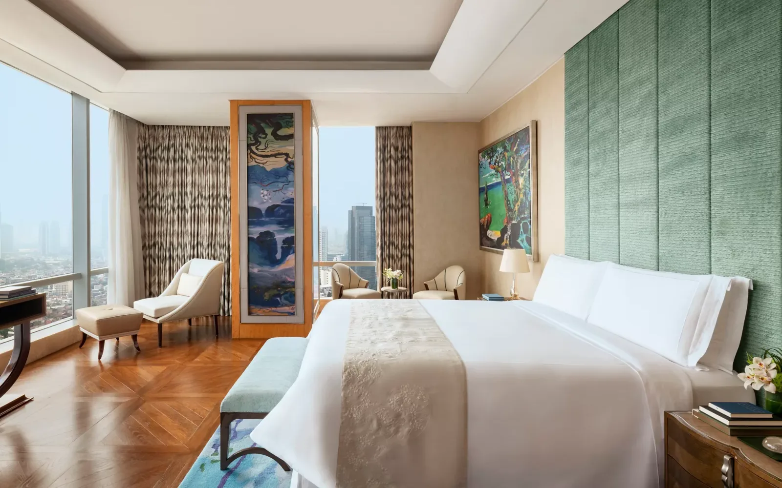 Raffles Jakarta guest room