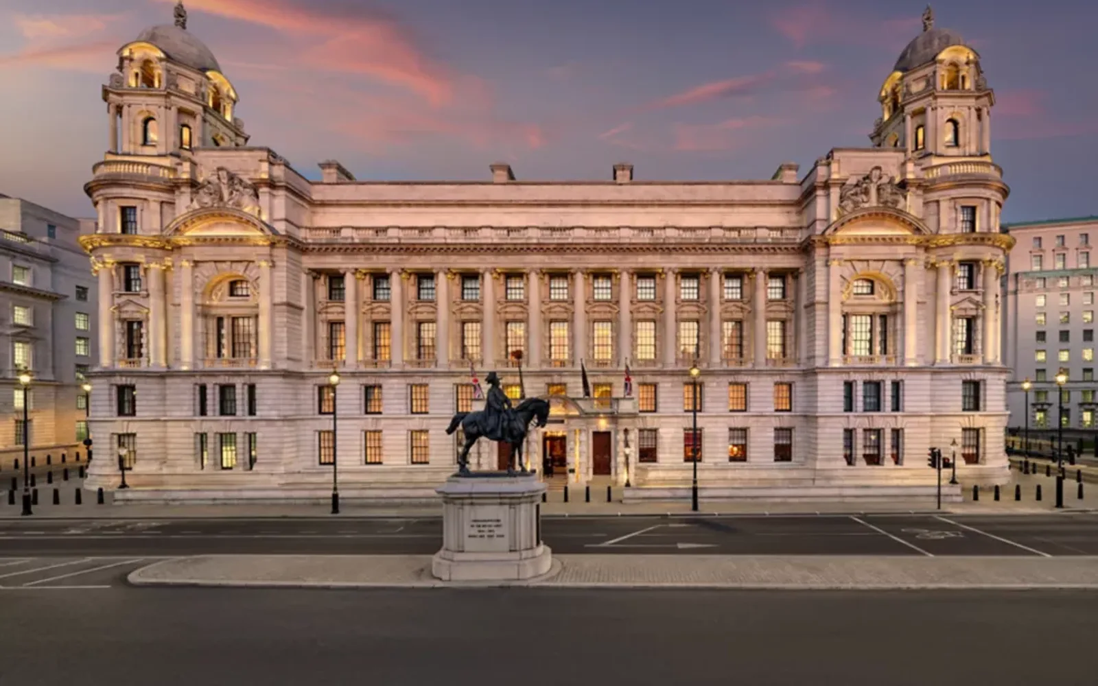 Raffles London at The OWO in Whitehall, London, official property photography.