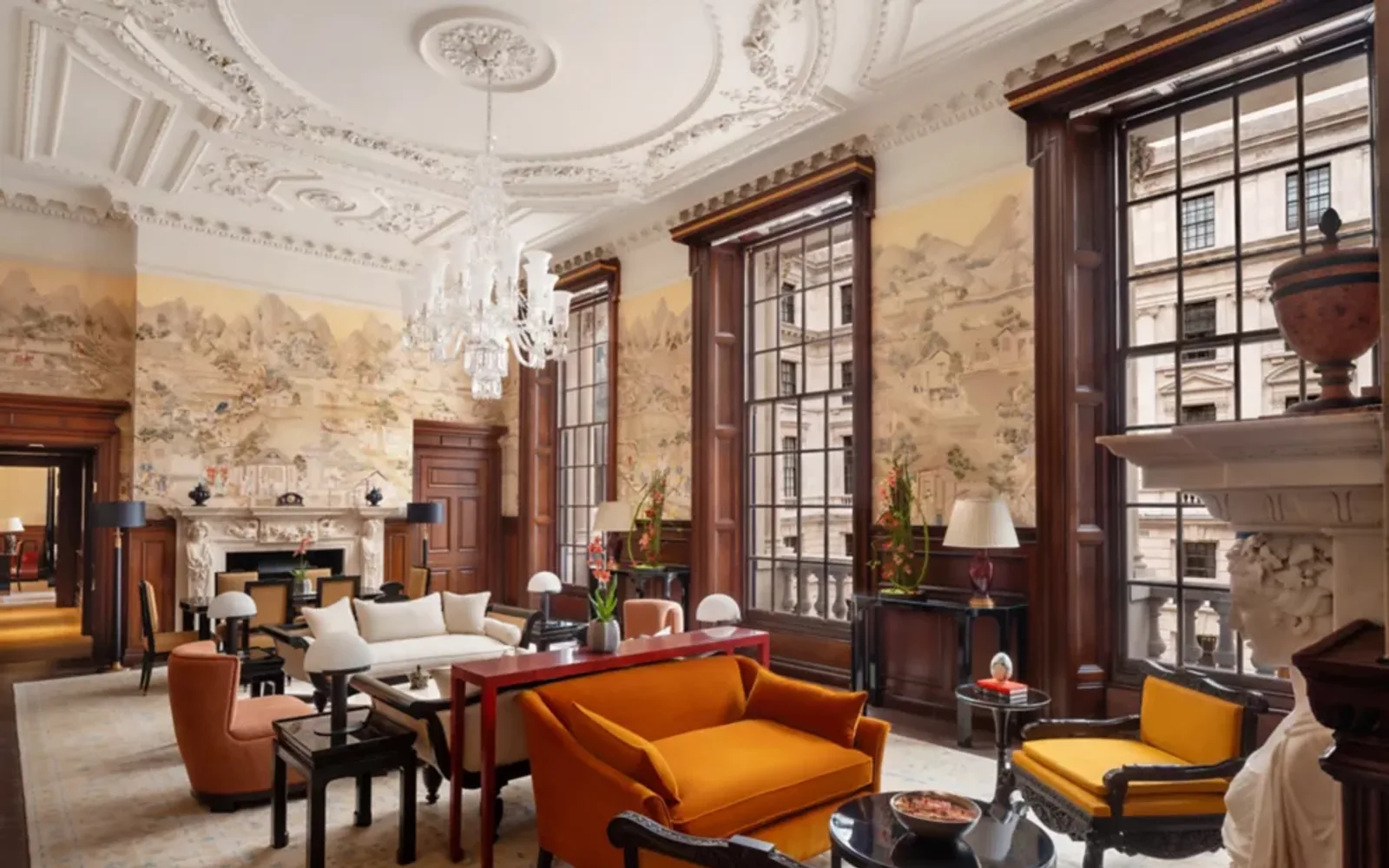 Raffles London at The OWO in Whitehall, London, official property photography.