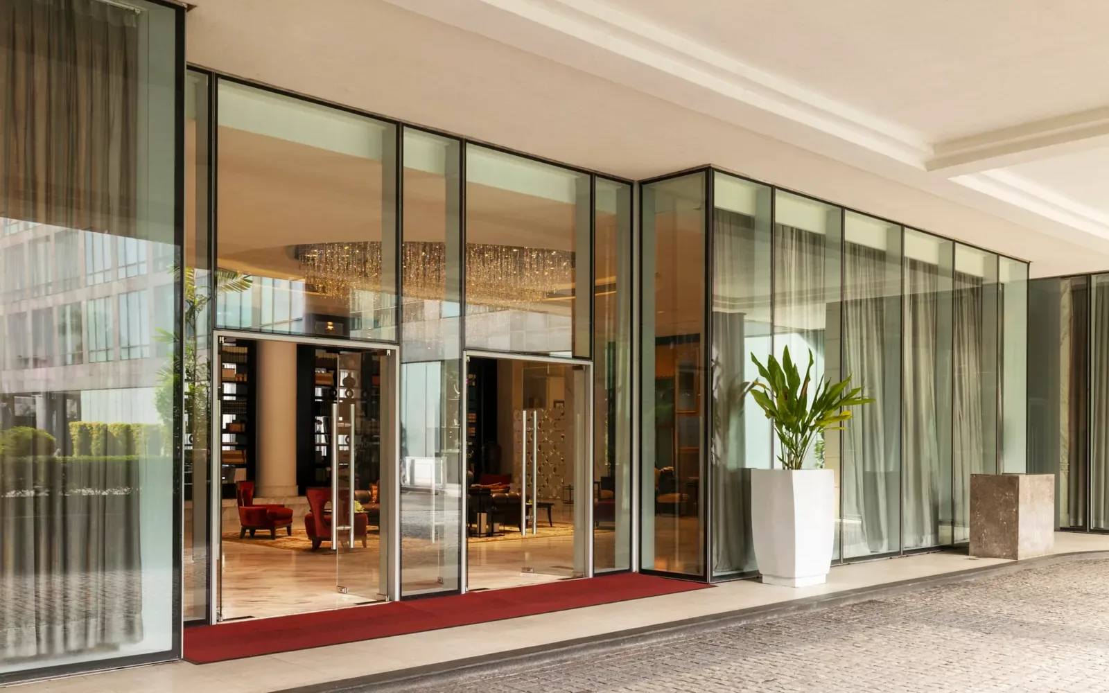 Raffles Makati hotel exterior