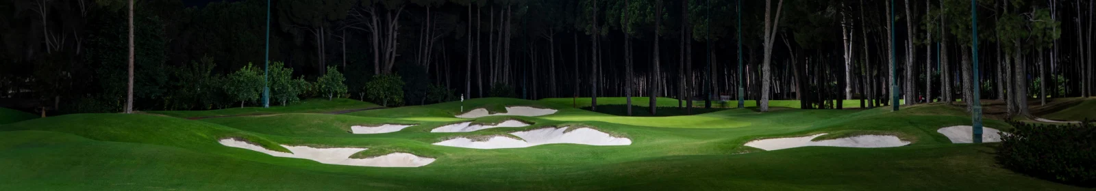 Golf course at Regnum Carya in Belek