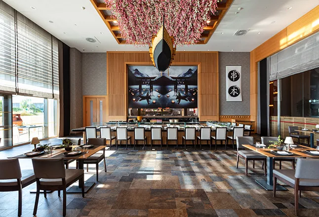 Kushimoto restaurant at Regnum Carya
