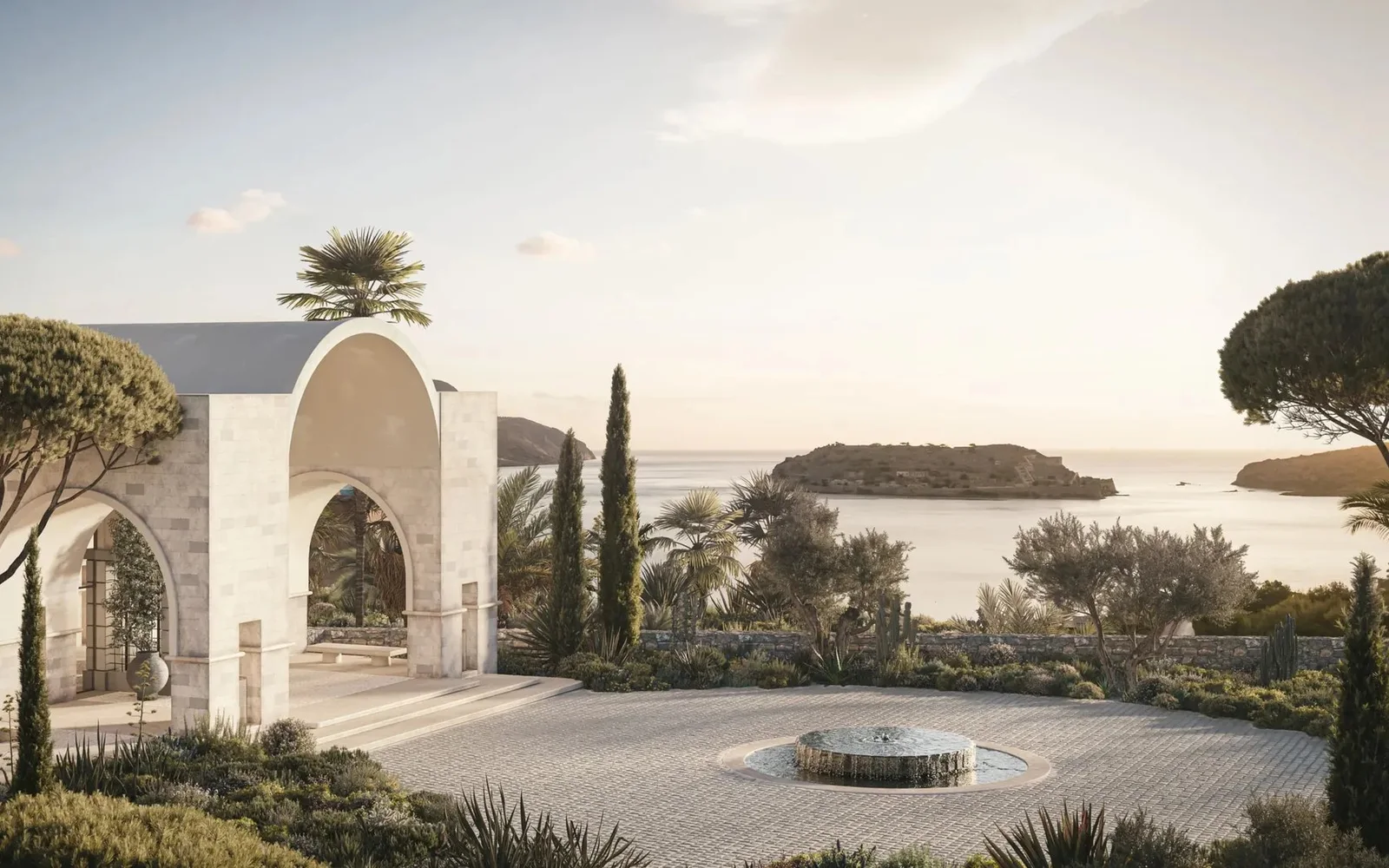Rosewood Blue Palace in Crete, Greece.