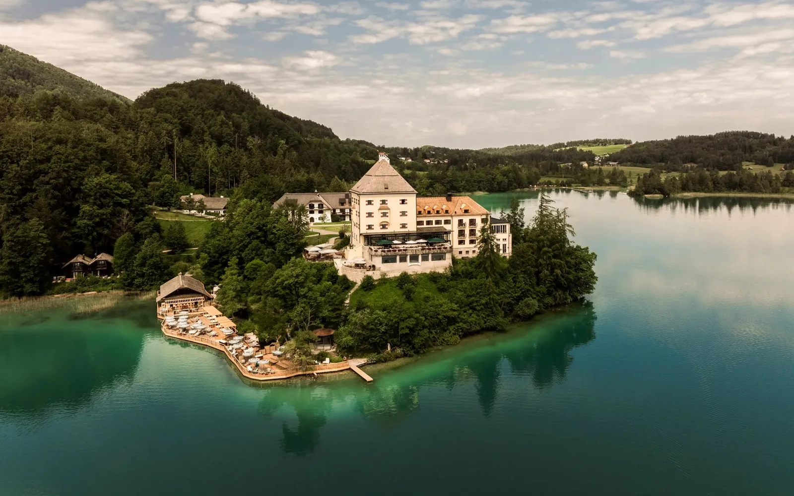 Rosewood Schloss Fuschl in Salzburg, Austria.