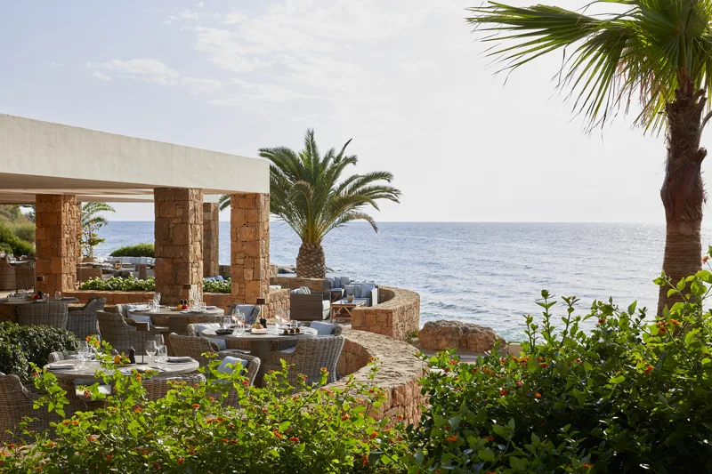 Cabana restaurant at Sani Club