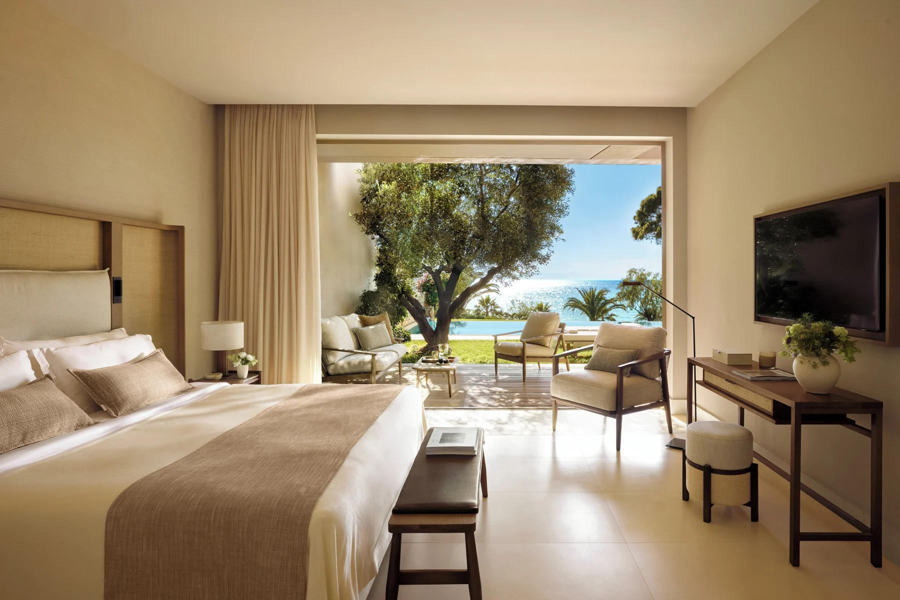 One Bedroom Bungalow Suite Private Pool Sea View at Sani Club