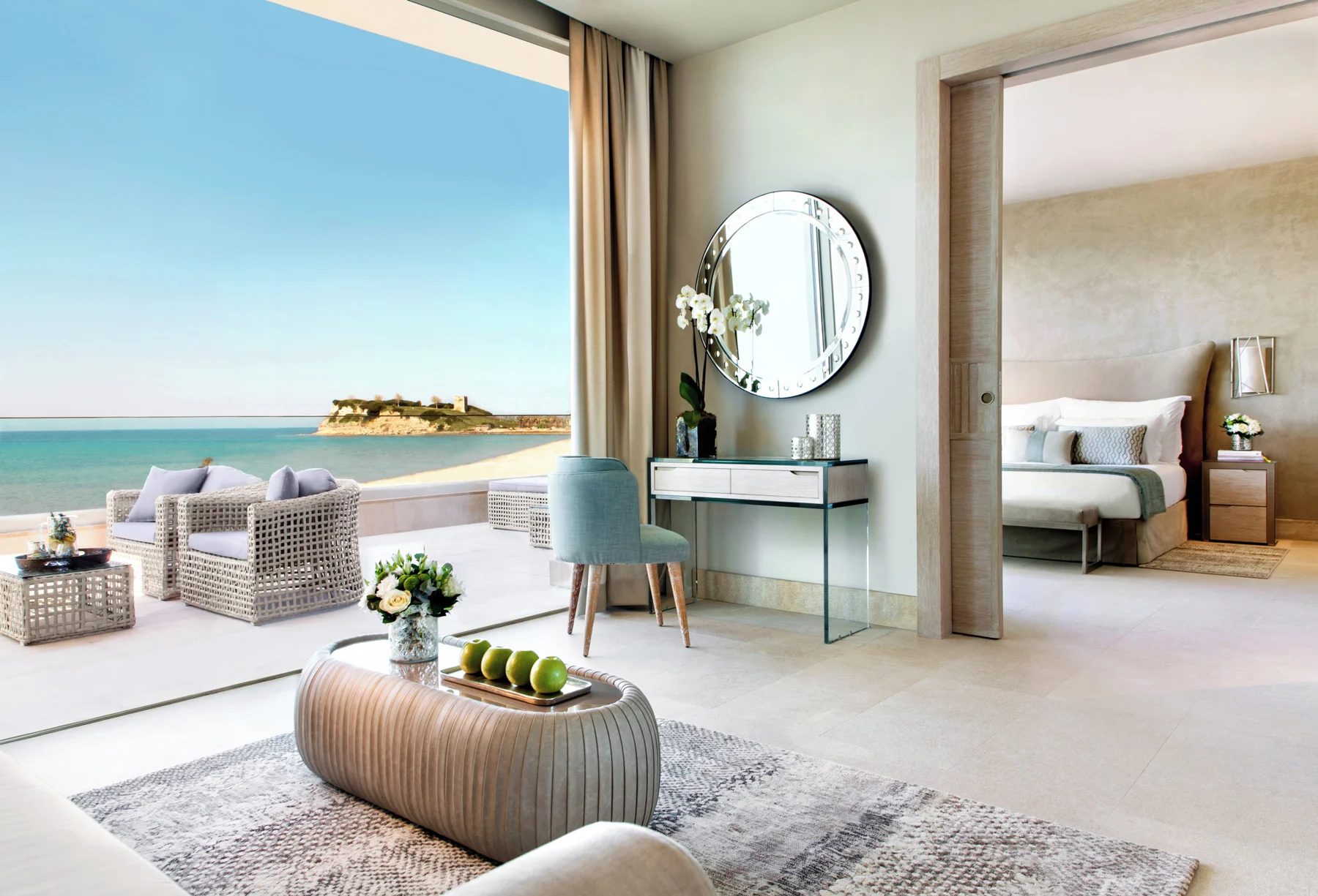 Deluxe One Bedroom Suite Grand Balcony Beach Front at Sani Dunes