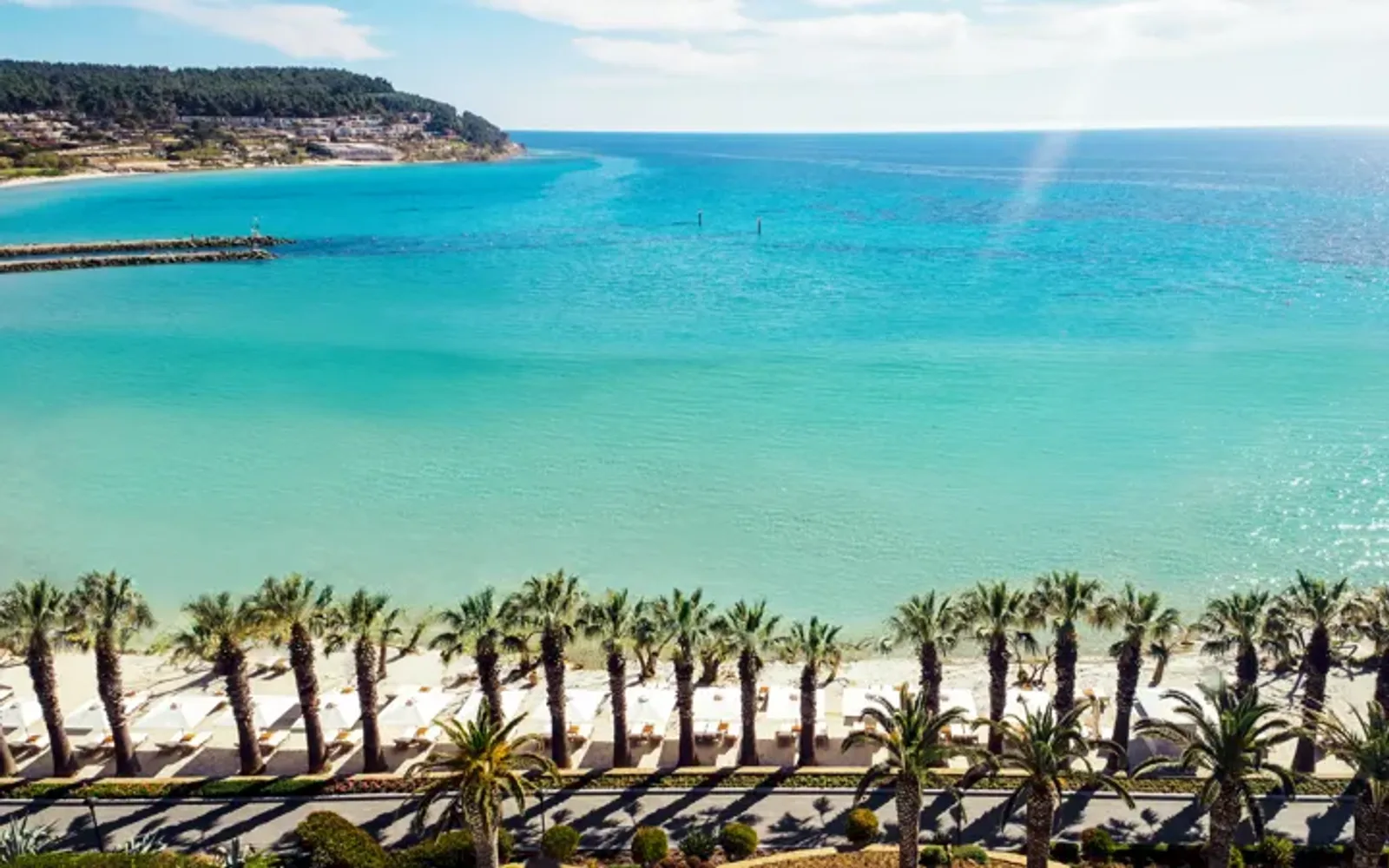 Sani Beach (Front Beach)